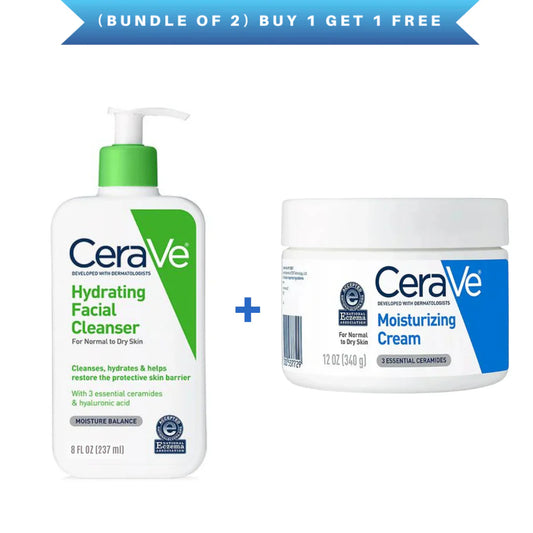 (Bundle of 2) Hydrating Cleanser with Moisturizing Cream